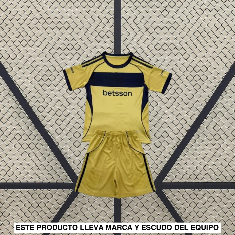 Equipación Boca Juniors 25-26 Visitante Niño Equipación Niño