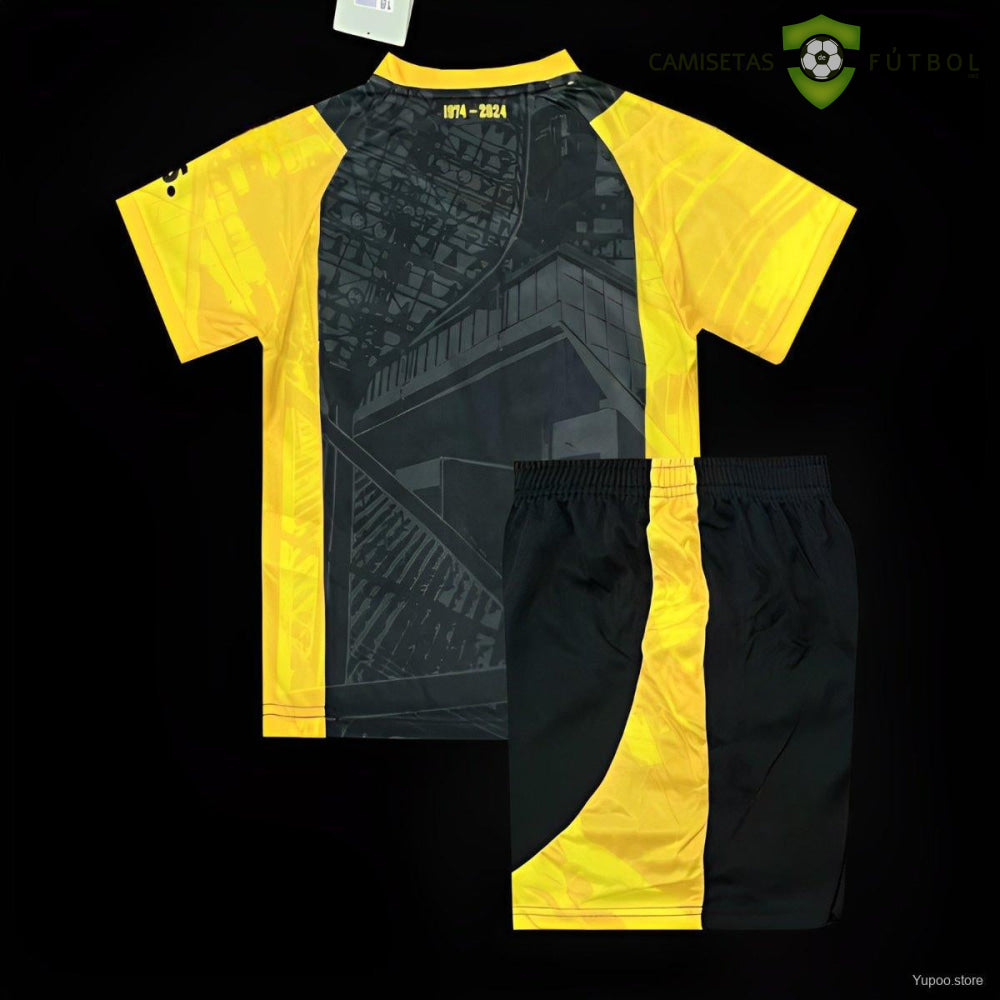 Equipación Borussia Dortmund 24-25 Edición Especial 50 Años Niño Personalizado