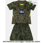 Equipación Borussia Dortmund 24-25 Portero Verde Niño Personalizado