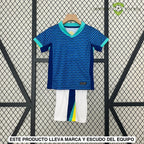 Equipación Brasil 24-25 Visitante Niño Personalizado