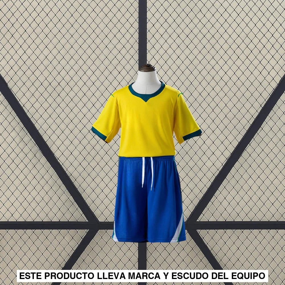 Equipación Brasil 25-26 Local Niño FIFA 2026 Equipación Niño
