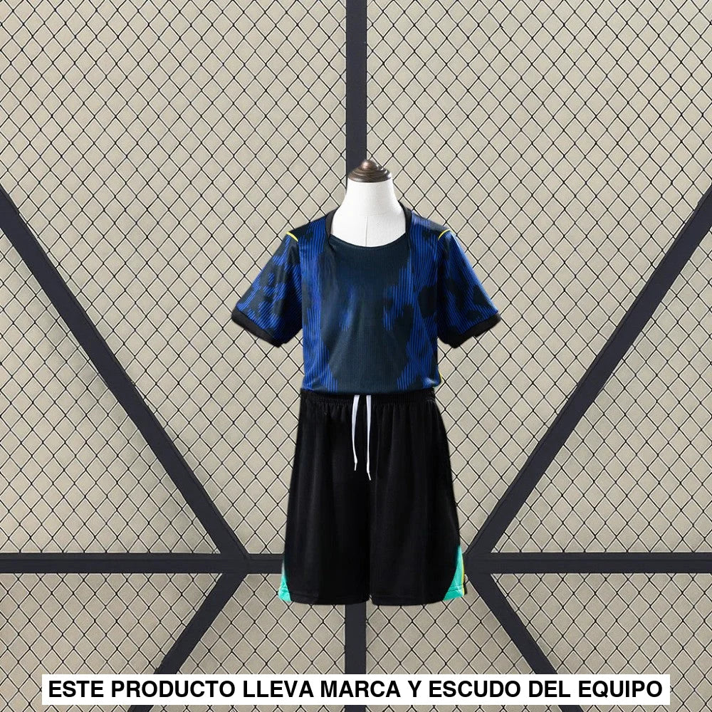 Equipación Brasil 25-26 Visitante Niño FIFA 2026 Equipación Niño