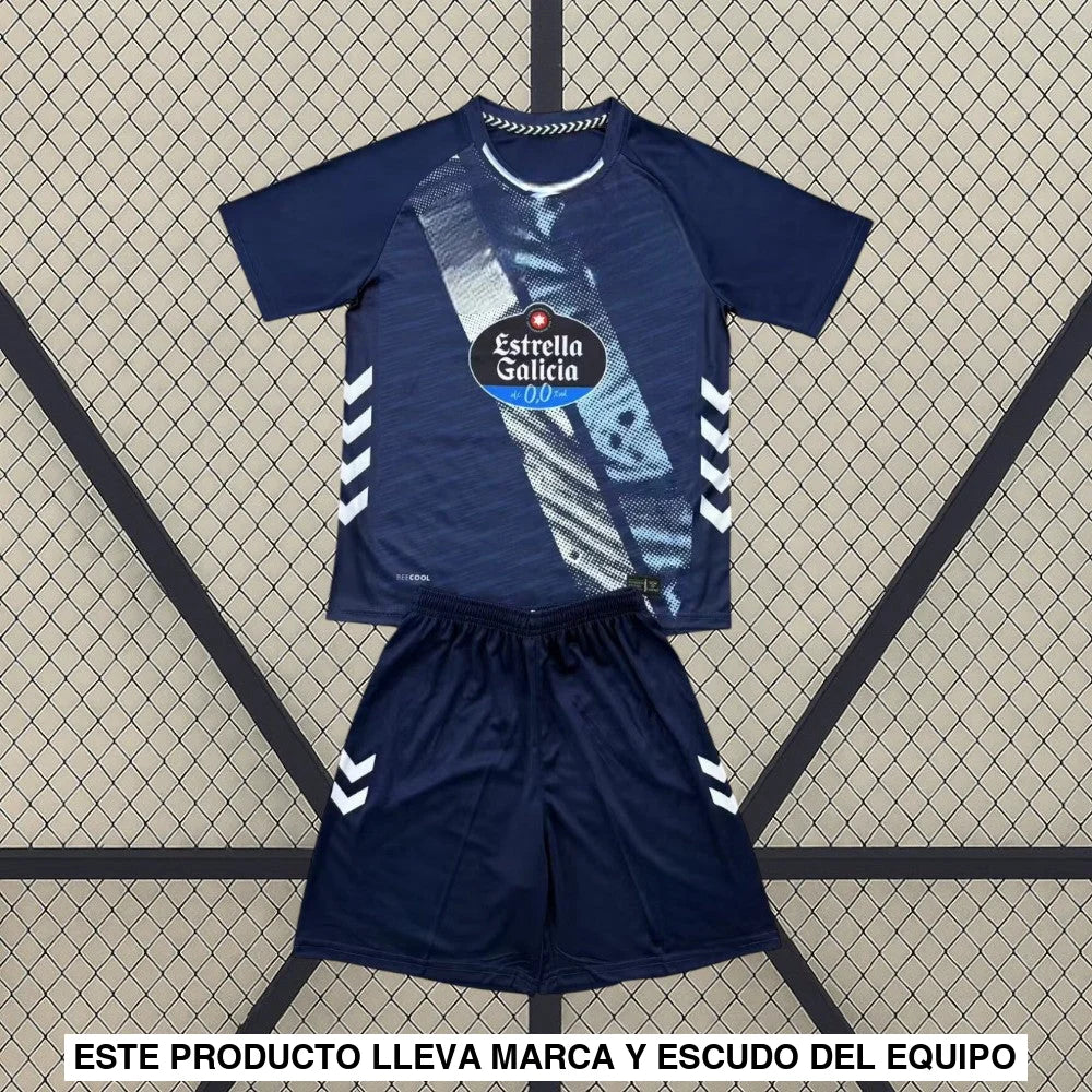 Equipación Celta de Vigo 25 26,Visitante Niño Equipación Niño