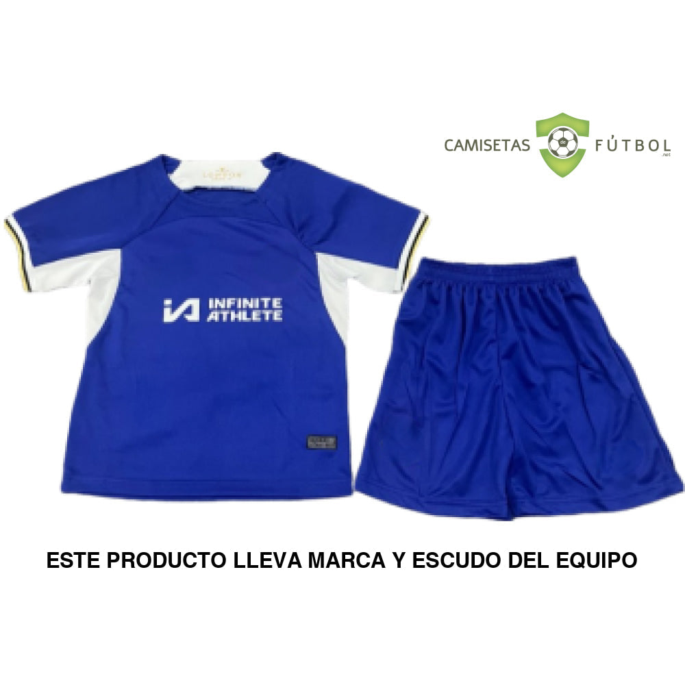 Equipación Chelsea 23-24 Local Niño Personalizado