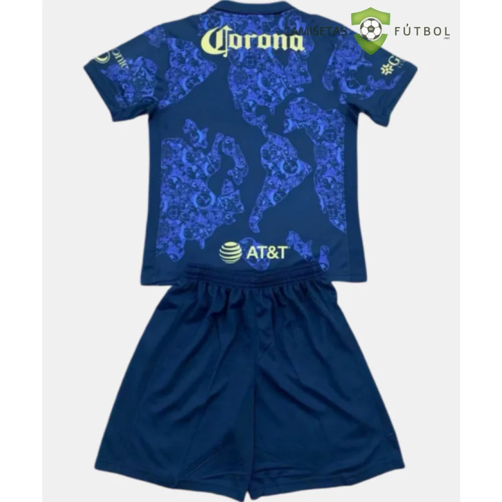 Equipación Club America 24-25 Visitante Niño Personalizado