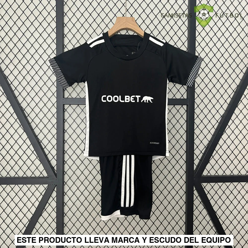 Equipación Colo-Colo 24-25 Visitante Niño Personalizado