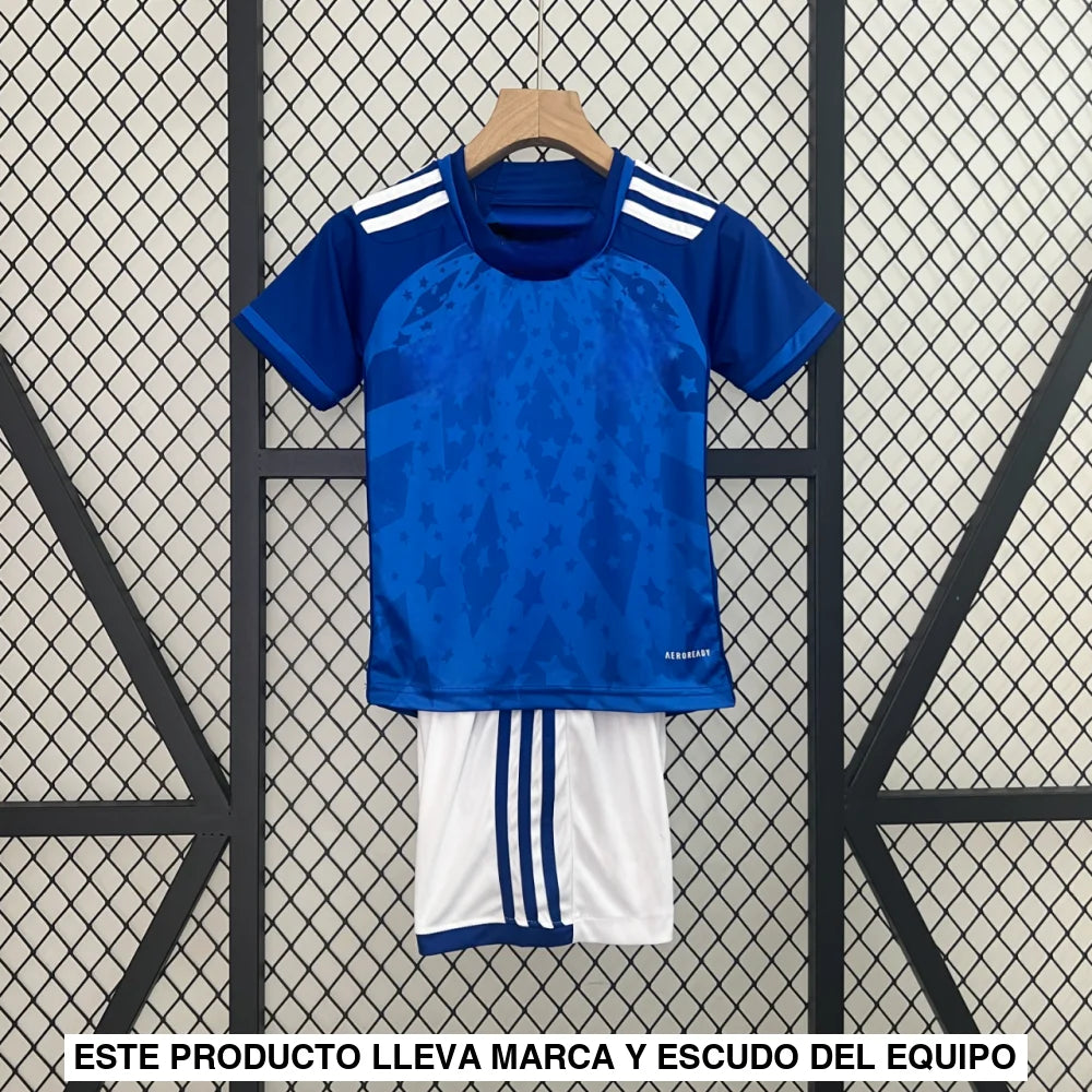 Equipación Cruzeiro 24-25 Local Niño Equipación Niño