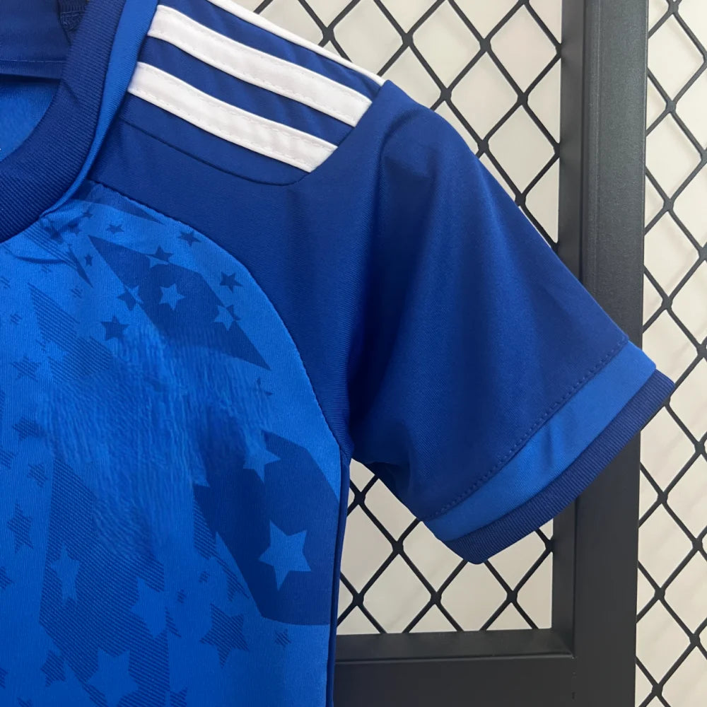 Equipación Cruzeiro 24-25 Local Niño Equipación Niño