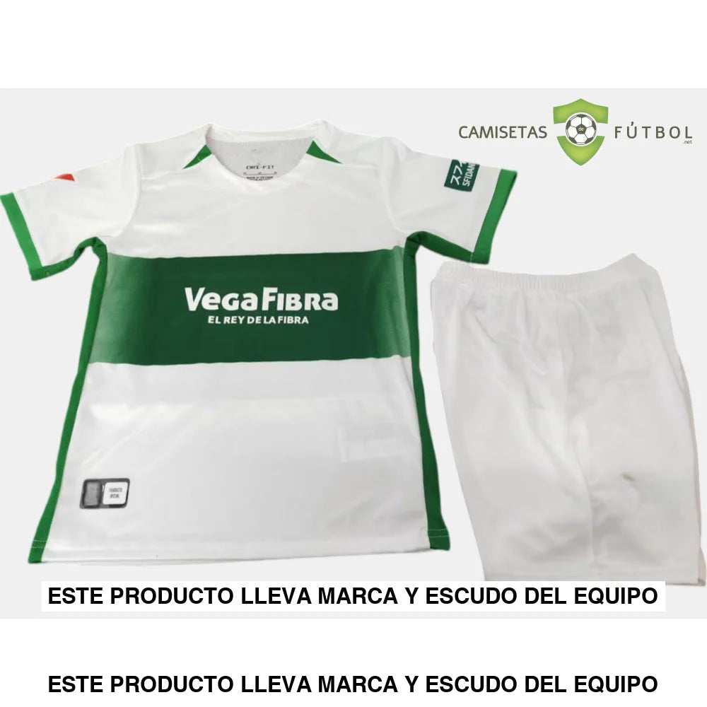 Equipación Elche 24-25 Local Niño Personalizado