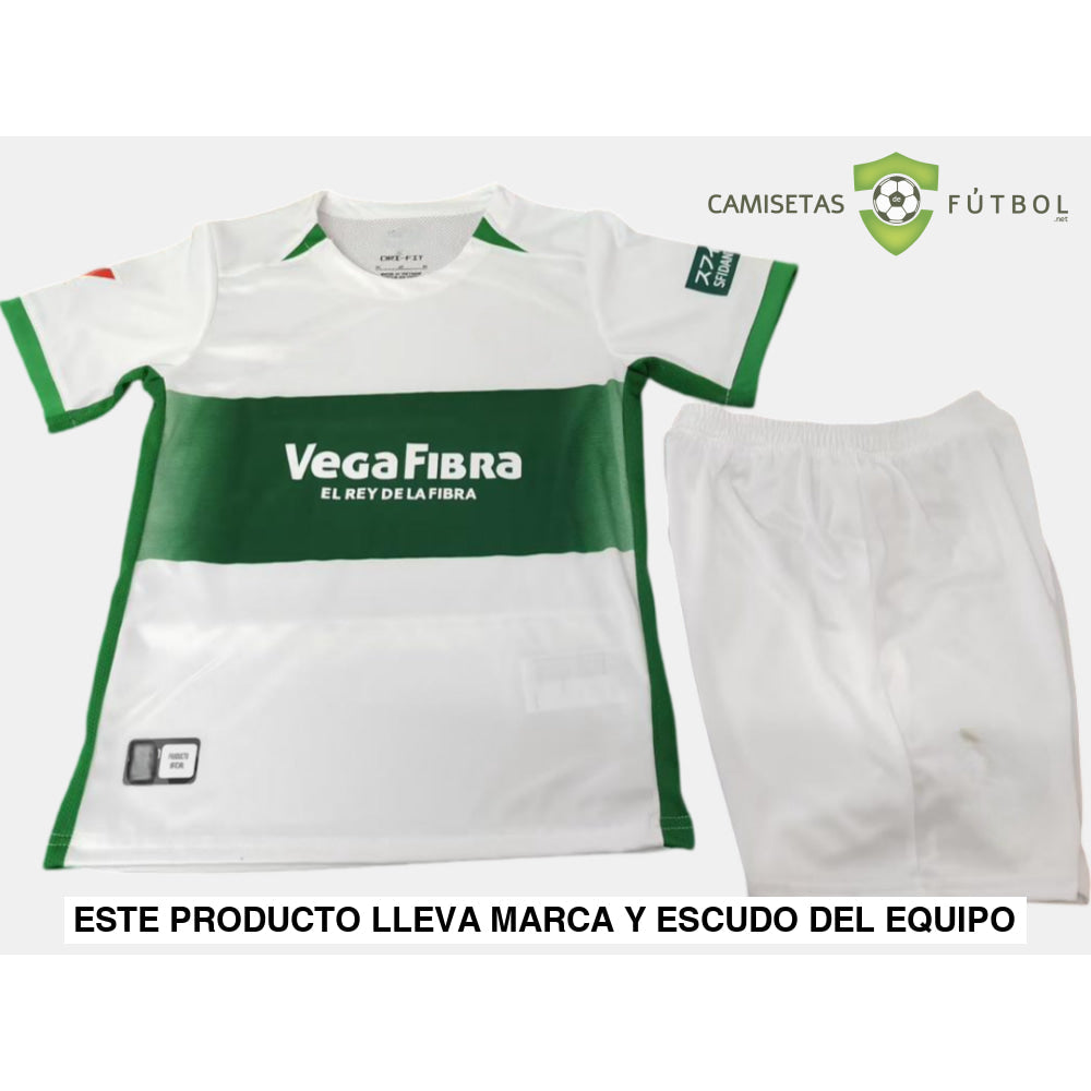 Equipación Elche 24-25 Local Niño Personalizado