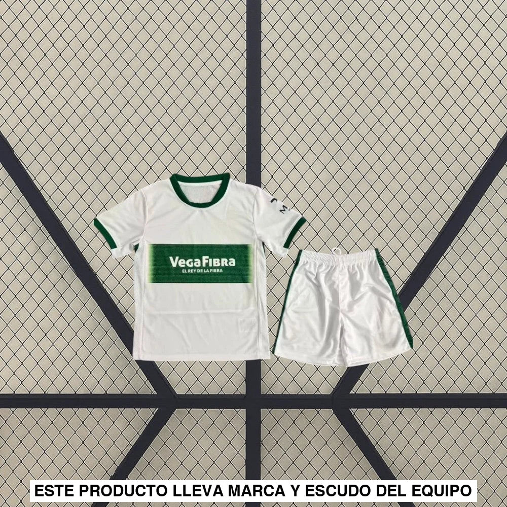 Equipación Elche 25-26 Local Niño Equipación Niño