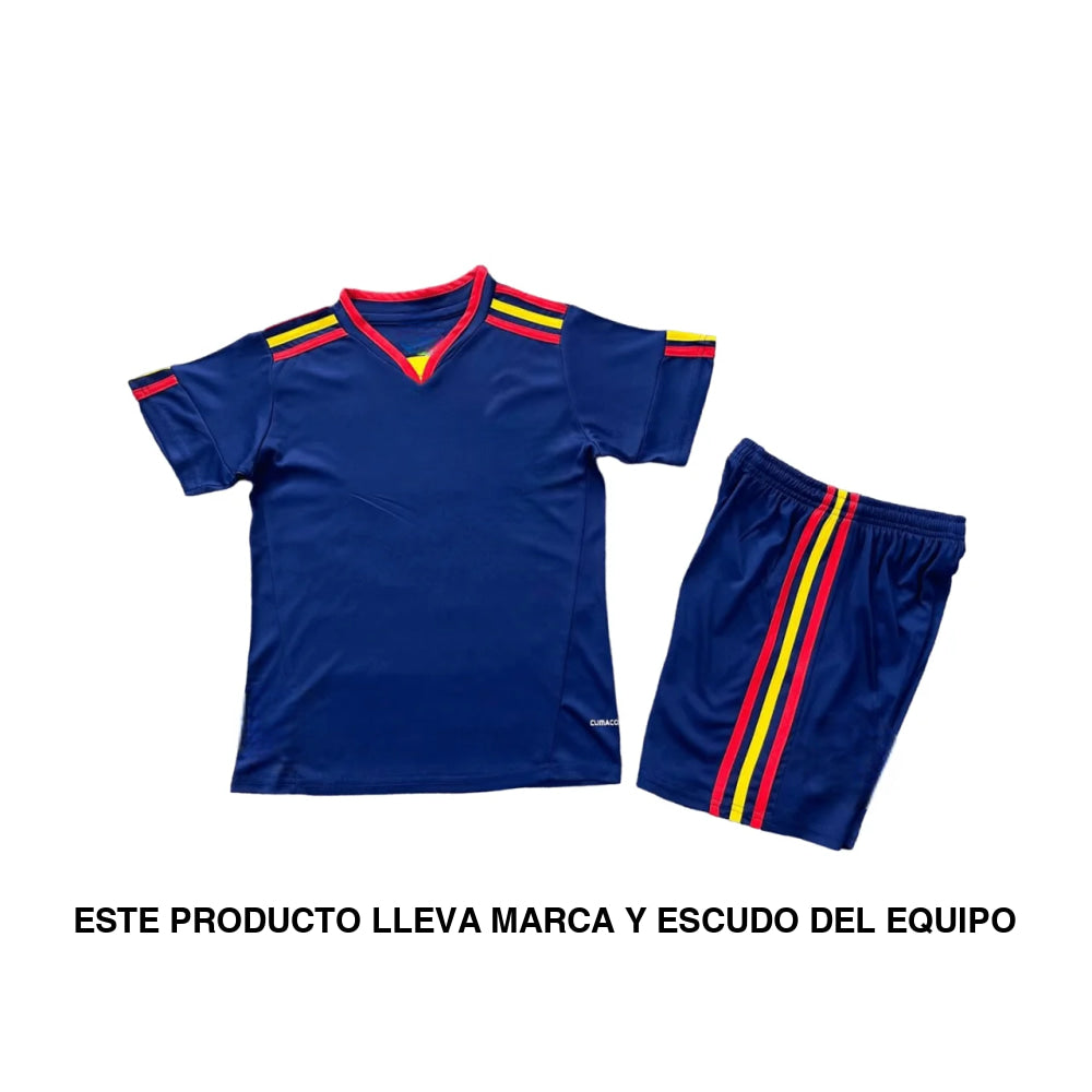 Equipación España 10-11 Visitante Niño (Version Retro) Equipación Niño