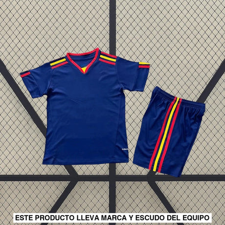 Equipación España 10 11 Visitante Niño (Version Retro) Equipación Niño