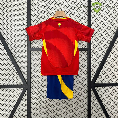 Equipación España 24-25 Local Uefa Euro 2024 Niño Personalizado