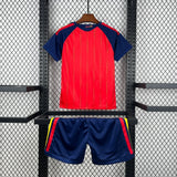 Vista trasera de la equipación España 26-27 local niño Mundial 2026