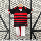 Equipación Flamengo 24-25 Local Niño Equipación Niño