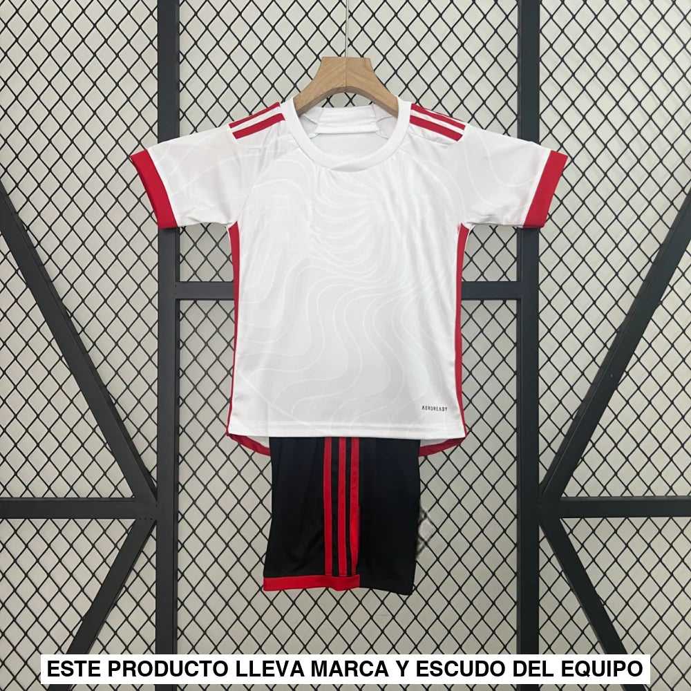 Equipación Flamengo 24-25 Visitante Niño Equipación Niño
