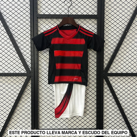 Equipación Flamengo 25-26 Local Niño Equipación Niño