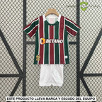 Equipación Fluminense 24-25 Local Niño Personalizado