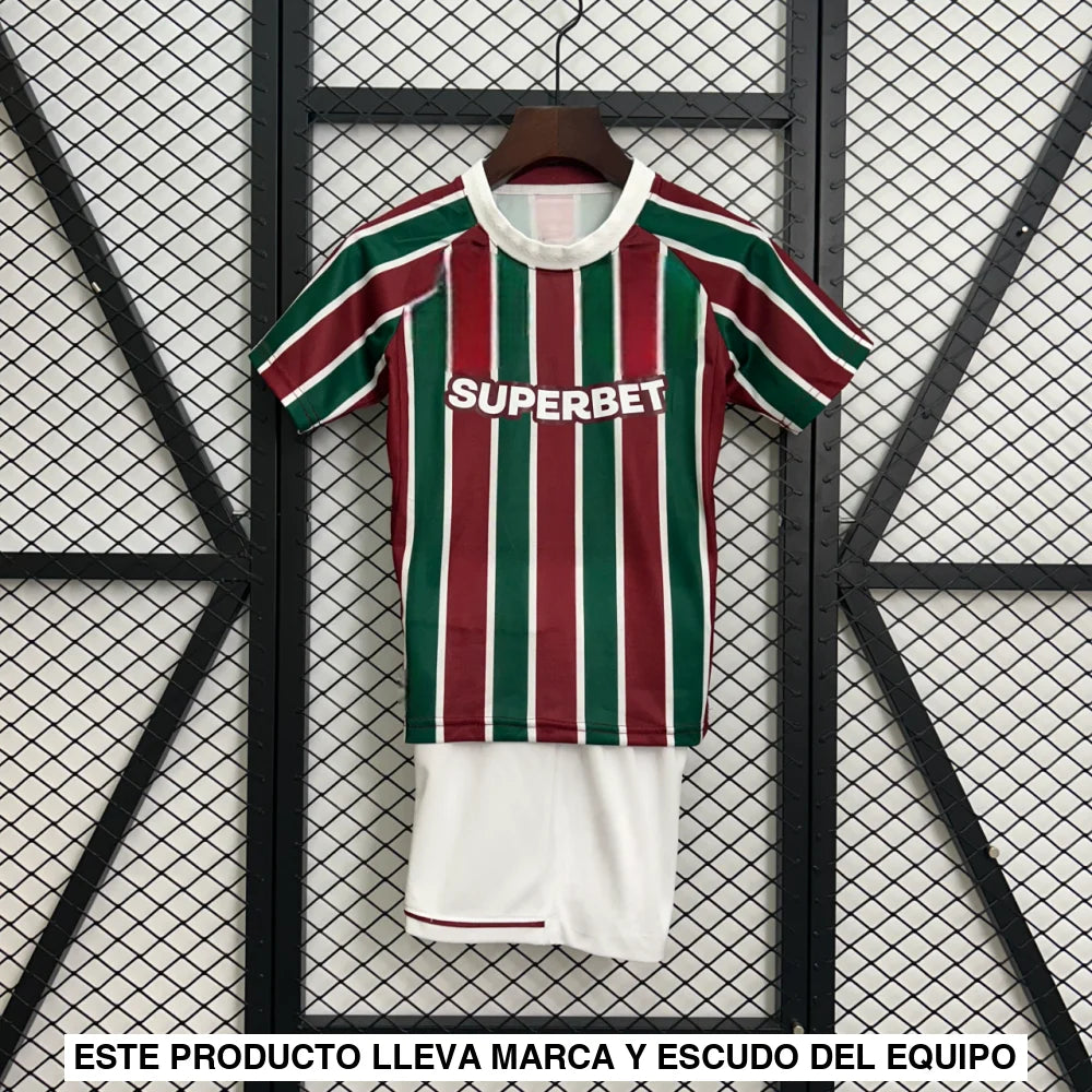 Equipación Fluminense 25-26 Local Niño Equipación Niño