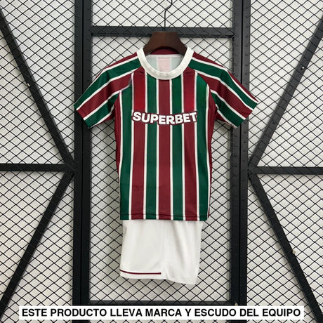 Equipación Fluminense 25-26 Local Niño Equipación Niño