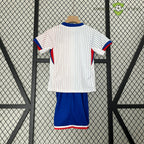 Equipación Francia 24 - 25 Visitante Uefa Euro 2024 Niño Personalizado