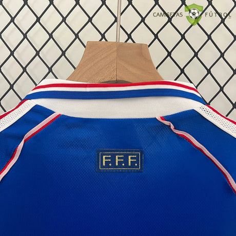 Equipación Francia 98 - 99 Local Niño (Versión Retro) Personalizado