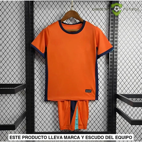 Equipación Holanda 24-25 Local Uefa Euro 2024 Niño Personalizado