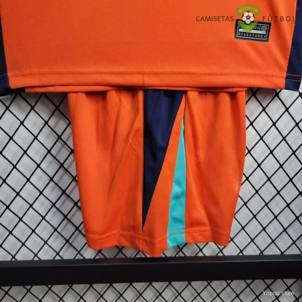 Equipación Holanda 24-25 Local Uefa Euro 2024 Niño Personalizado