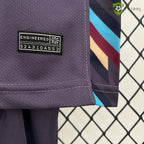 Equipación Inglaterra 24 - 25 Visitante Uefa Euro 2024 Niño Personalizado