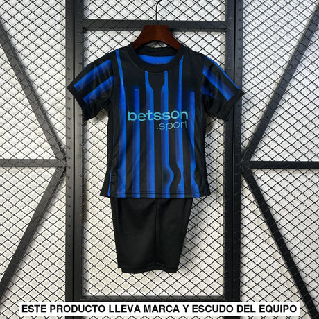 Equipación Inter de Milan 25-26 Local Niño Equipación Niño