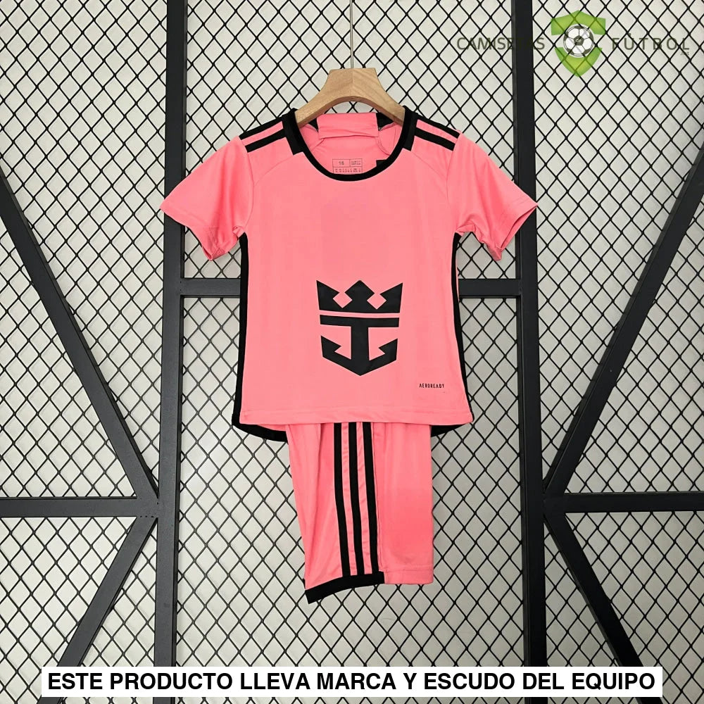 Equipación Inter Miami 24 - 25 Local Niño Parche Especial