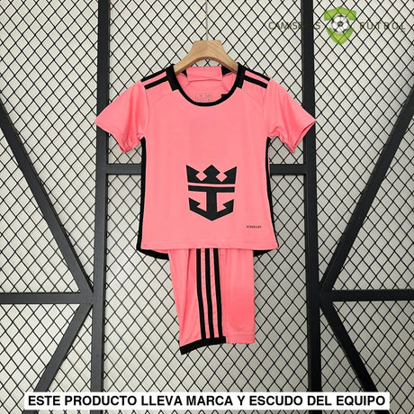 Equipación Inter Miami 24 - 25 Local Niño Parche Especial
