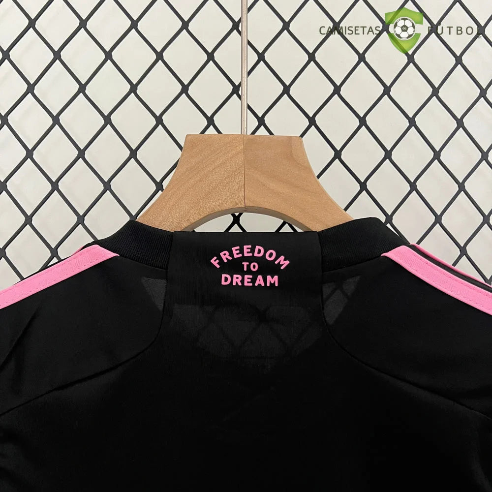 Equipación Inter Miami 24 - 25 Visitante Niño Parche Especial