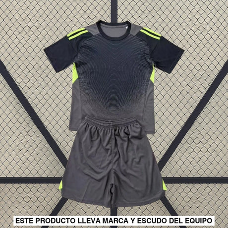Equipación Juventus 25 26 Portero Negro Niño Equipación Niño