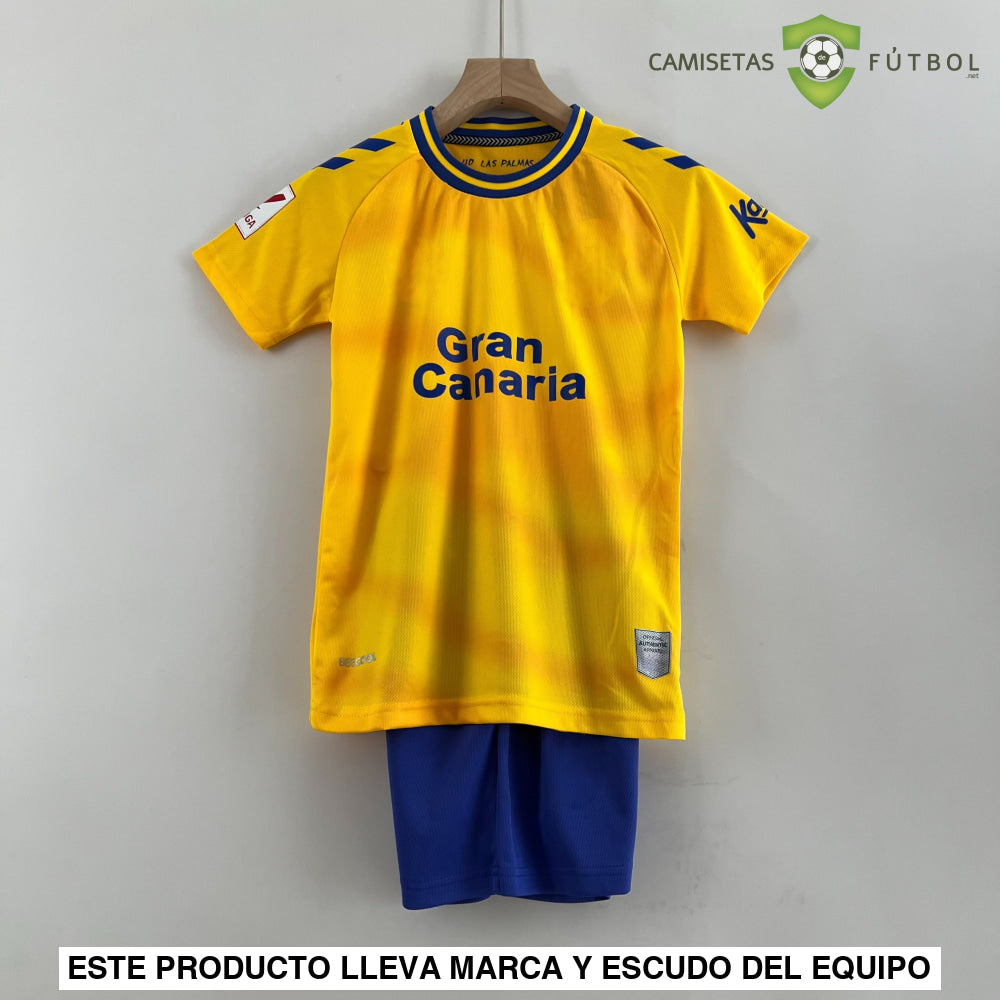 Equipación Las Palmas 23-24 Local Niño Personalizado