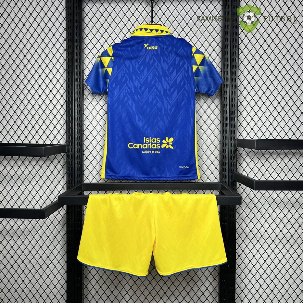 Equipación Las Palmas 24-25 Visitante Niño Personalizado