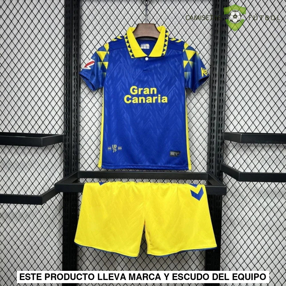 Equipación Las Palmas 24-25 Visitante Niño Personalizado
