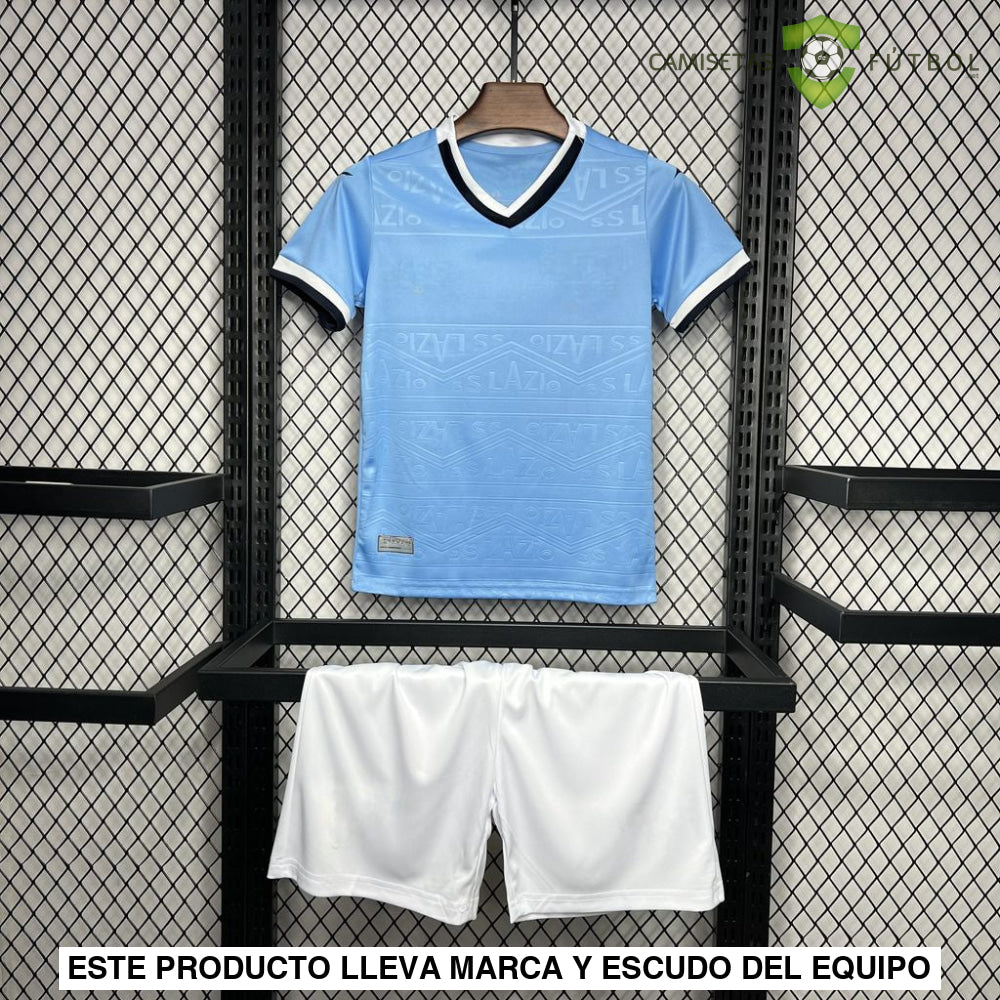 Equipación Lazio 24-25 Local Niño Personalizado