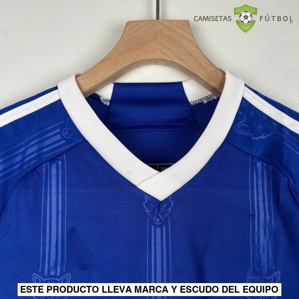 Kit Infantil Leicester City 23-24 Local Personalizado