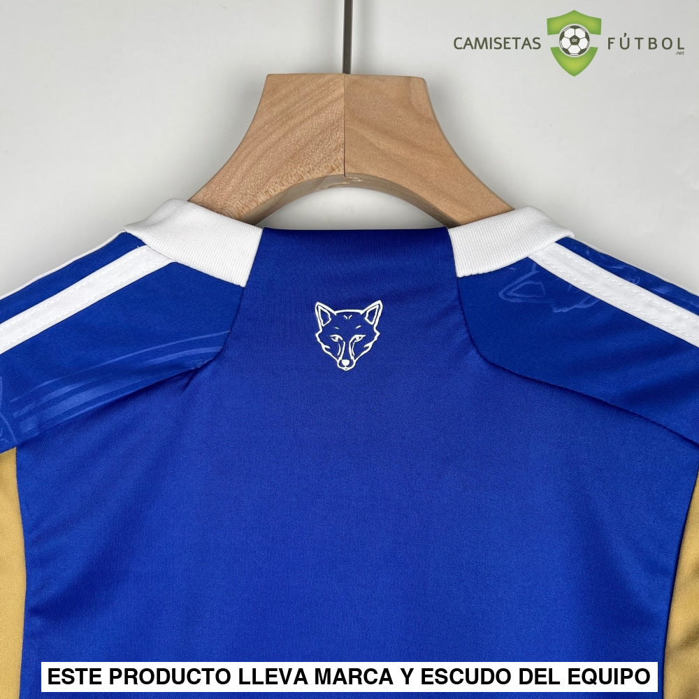 Kit Infantil Leicester City 23-24 Local Personalizado