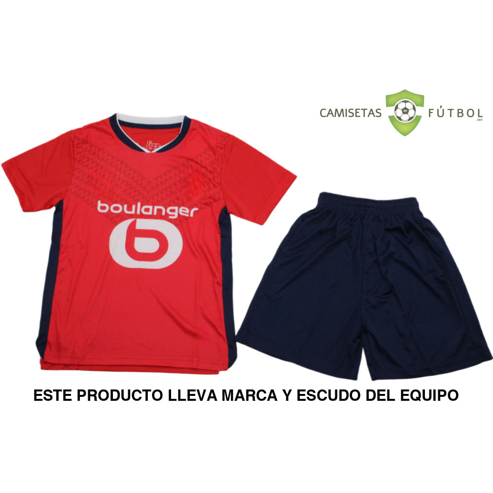 Equipación Lille 24-25 Local Niño Personalizado