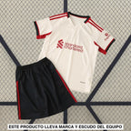 Equipación Liverpool 25 26 Visitante Niño Equipación Niño