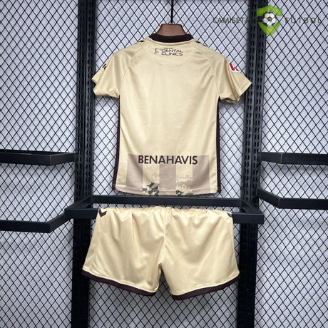 Equipación Malaga 24-25 3ª Niño Personalizado
