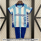 Equipación Malaga 25-26 Local Niño Equipación Niño