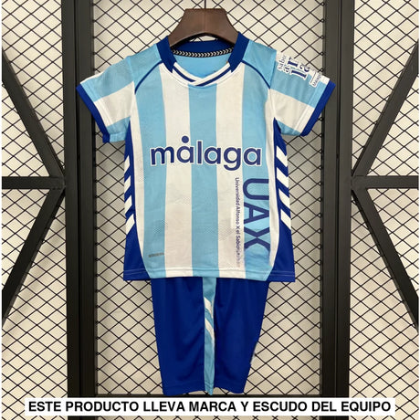 Equipación Malaga 25-26 Local Niño Equipación Niño