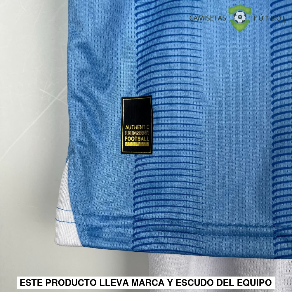 Kit Infantil Manchester City 23-24 Local Personalizado