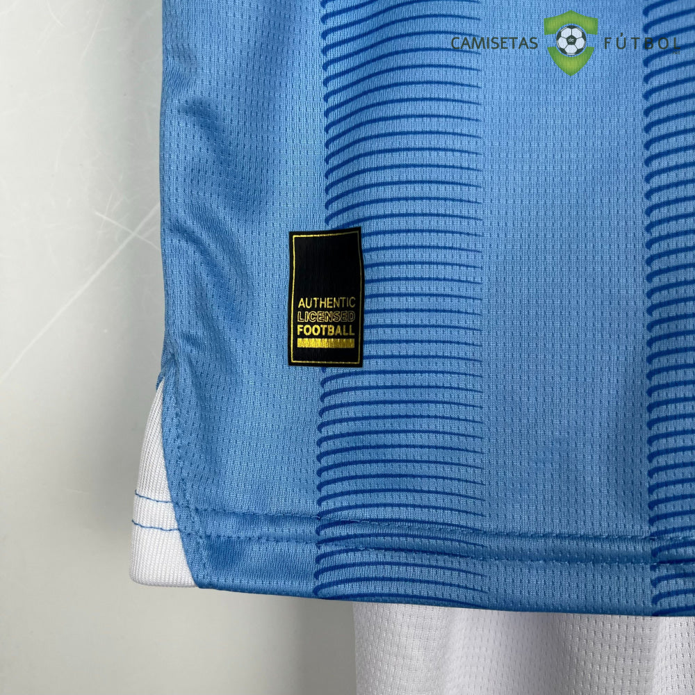 Kit Infantil Manchester City 23-24 Local Personalizado