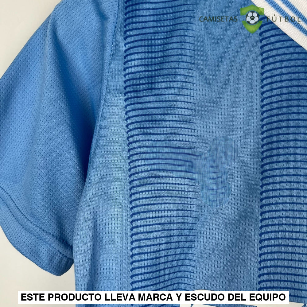 Kit Infantil Manchester City 23-24 Local Personalizado