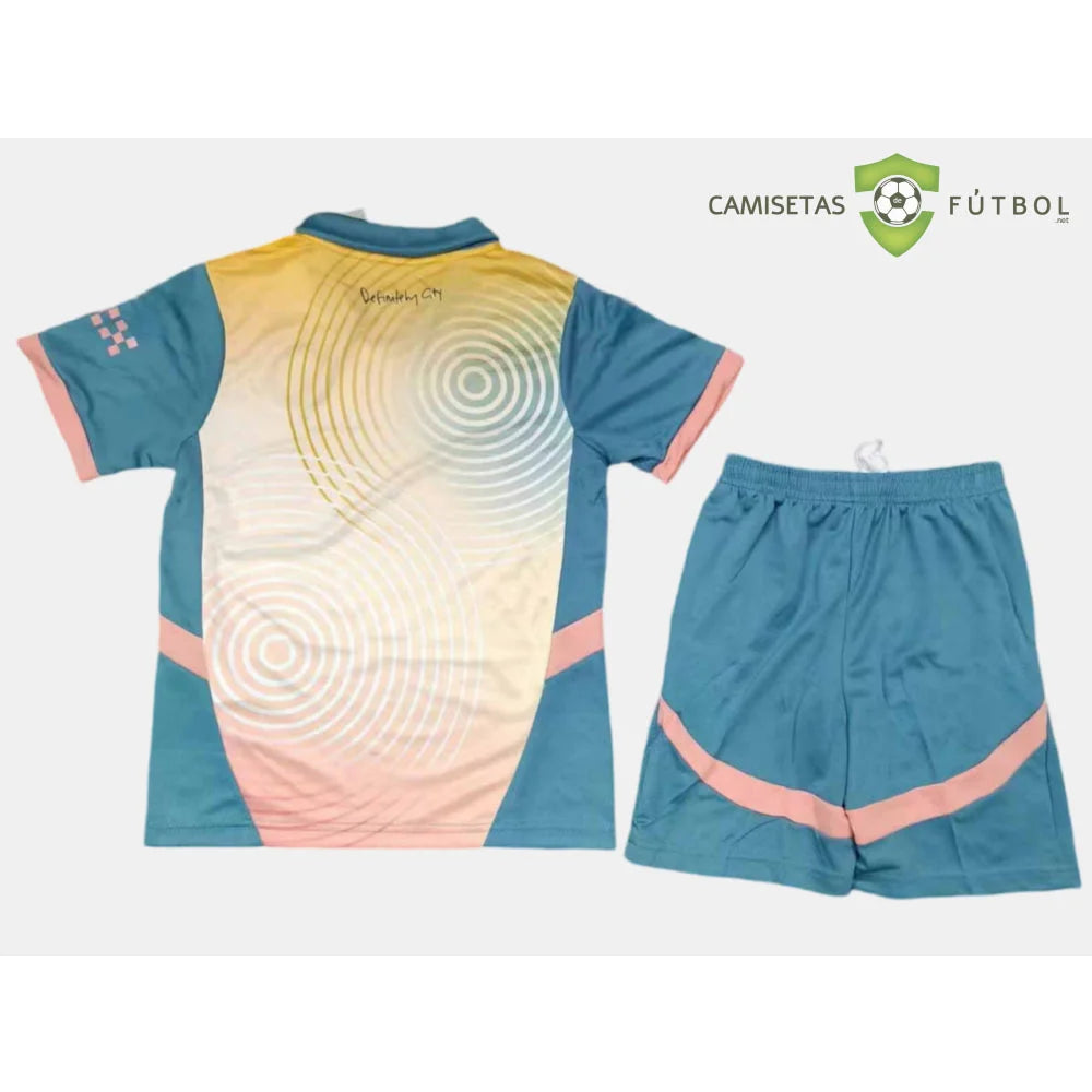 Equipación Manchester City 24-25 4ª Equipacion Niño Personalizado